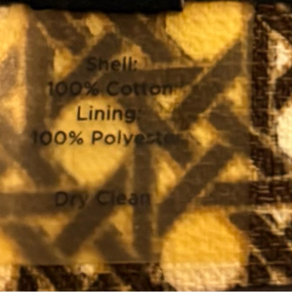 Talbots Size 10 Tan Patterned A-Line Skirt - Picture 8 of 14